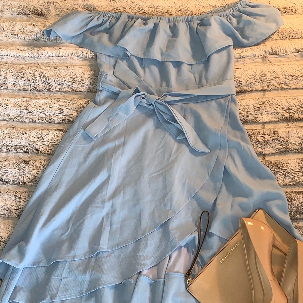 Dressy baby blue dress!!